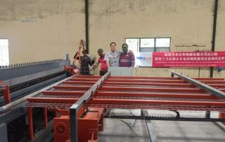 RKM компаниясының Шри-Ланкада сым торлы дәнекерлеу аппаратын орнату және іске қосу
