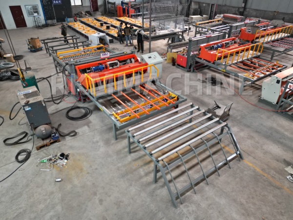 Máquina soldadora de mallas de fuerzo DP-GW